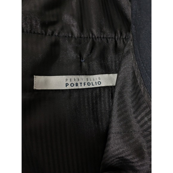 Perry Ellis Portfolio‎ Pants Office Work Dark Grey Mens Size 32x30 - Picture 7 of 9